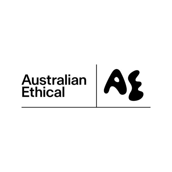 Logo of Australian Ethical founding partner of MECLA