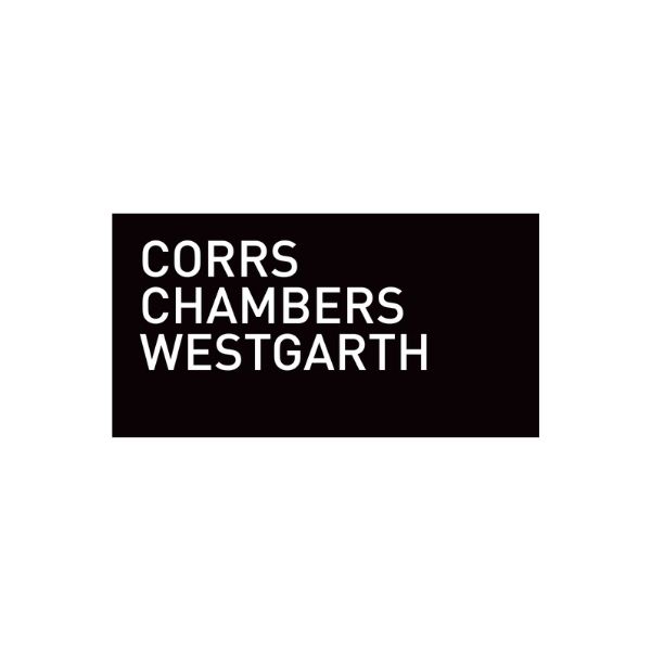 Logo of Corrs Chambers Westgarth founding partner of MECLA