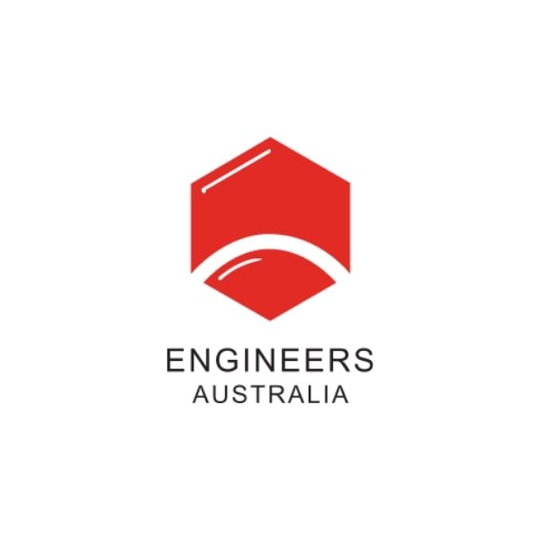 Logo of Engineers Australia founding partner of MECLA
