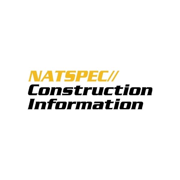 Logo of Natspec Construction Information founding partner of MECLA