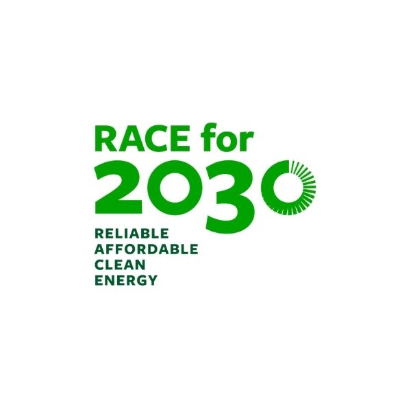 Logo of RACE for 2030 founding partner of MECLA