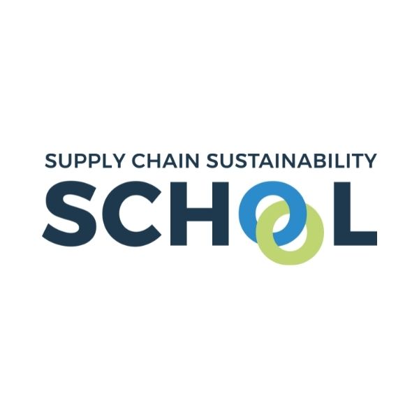 Logo of Supply chain sustainability school founding partner of MECLA