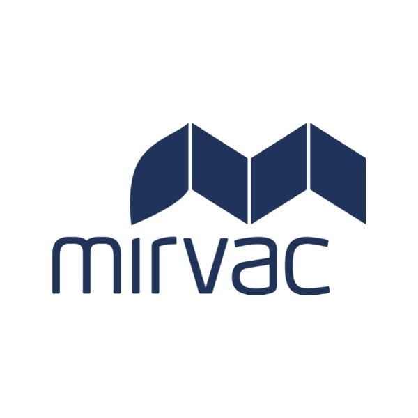 Logo of mirvac founding partner of MECLA